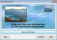 PhotoShrink screenshot